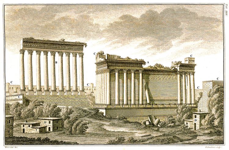 Back when Jupiter temple had 9 columns